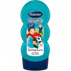 Дитячий шампунь Bubchen 2 в 1 Юний спортсмен 230 мл (12267440_7640203240402) Дитячий шампунь Bubchen 2 в 1 Юний спортсмен 230 мл (12267440_7640203240402)