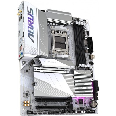 Материнська плата GIGABYTE B650E A ELITE X ICE sAM5 B650 4xDDR5 M.2 HDMI DP Wi-Fi BT mATX