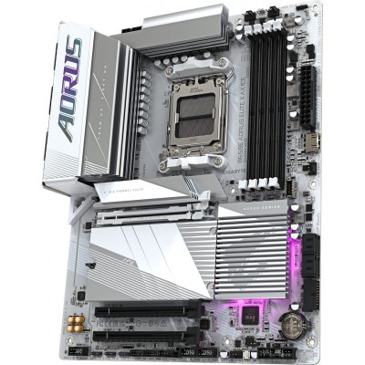 Материнська плата GIGABYTE B650E A ELITE X ICE sAM5 B650 4xDDR5 M.2 HDMI DP Wi-Fi BT mATX