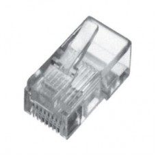Конектор DIGITUS RJ45 cat.5e UTP 100шт (A-MO8/8SF) Конектор DIGITUS RJ45 cat.5e UTP 100шт (A-MO8/8SF)