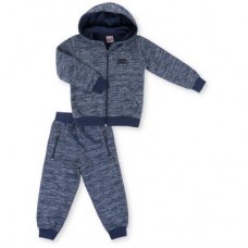 Спортивний костюм Breeze на блискавці меланжевий (9486-86B-indigo) Спортивний костюм Breeze на блискавці меланжевий (9486-86B-indigo)