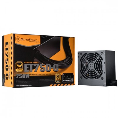 Блок живлення SilverStone Strider Essential  (750W), >90%, 80+ Gold, 120mm, 1xMB 24pin(20+4), 1xCPU 8pin(4+4), 3xMolex, 8xSATA, 4xPCIe 8pin(6+2)