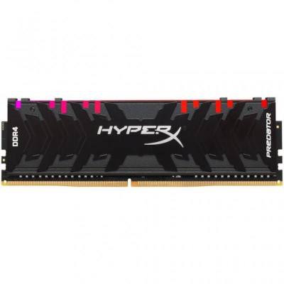 Модуль пам'яті для комп'ютера DDR4 8GB 3600 MHz HyperX Predator RGB HyperX (Kingston Fury) (HX436C17PB4A/8)
