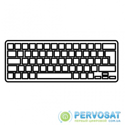 Клавиатура ноутбука Lenovo IdeaPad G580/V580/Z580 Series черная с белой рамкой RU (25206910/9Z.N8RSC.301/2521857/V-117020NS1-RU/25202806)
