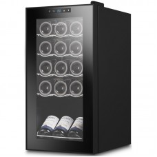 Винна шафа Philco PW15KF 44 л./15 бут./температур 5-18 С/Led-підсвітка/сенсор/дисплей/черний