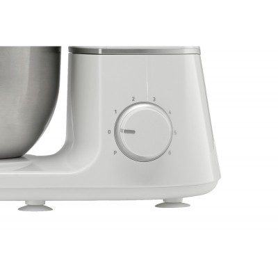 Кухонна машина Gorenje 800Вт, чаша-метал, корпус-метал, насадок-3, білий