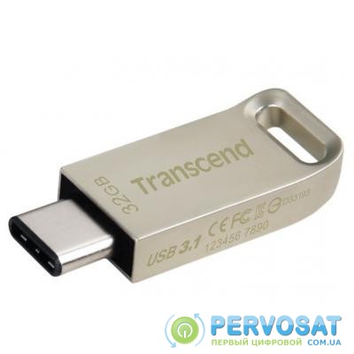 USB флеш накопитель Transcend 32GB JetFlash 850 Silver USB 3.1 (TS32GJF850S)