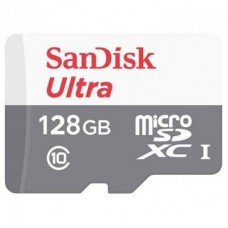 Карта пам'яті SANDISK 128GB microSDXC class 10 UHS-I Ultra (SDSQUNS-128G-GN6MN) Карта пам'яті SANDISK 128GB microSDXC class 10 UHS-I Ultra (SDSQUNS-128G-GN6MN)