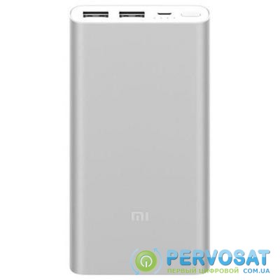 Батарея универсальная Xiaomi Mi Power Bank 2S 10000 mAh QC2.0(2.4A,2USB) (PLM09ZM) Silver (VXN4231GL / VXN4228CN)