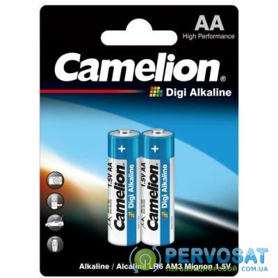 Батарейка Camelion AA LR6 Digi Alkaline * 2 (LR6-BP2DG)