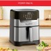 Мультипіч Moulinex EasyFry&Grill Digital, 1550Вт, чаша-4.2л, сенс. керув., пластик, сірий
