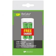 Зарядний пристрій для фото GP GP-U211 + AA 2700mAh*2 + VA11 5V/1.2A + cable (U211 270AAHCWA12F-UE2) Зарядний пристрій для фото GP GP-U211 + AA 2700mAh*2 + VA11 5V/1.2A + cable (U211 270AAHCWA12F-UE2)