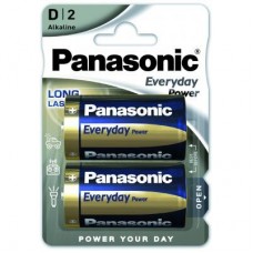 Батарейка PANASONIC D LR20 Everyday Power * 2 (LR20REE/2BR) Батарейка PANASONIC D LR20 Everyday Power * 2 (LR20REE/2BR)