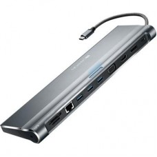 Порт-реплікатор CANYON Docking Station with 12 ports, Input 100-240V, Output USB-C (CNS-HDS09DG) Порт-реплікатор CANYON Docking Station with 12 ports, Input 100-240V, Output USB-C (CNS-HDS09DG)