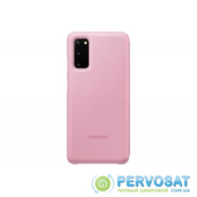 Чехол для моб. телефона Samsung LED View Cover для Galaxy S20 (G980) Pink (EF-NG980PPEGRU)