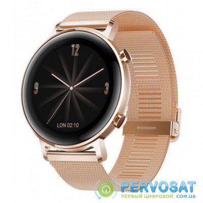 Смарт-часы Huawei Watch GT 2 42mm Refined Gold Elegant Ed (Diana-B19B) (55024610)