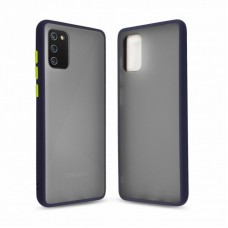 Чохол до моб. телефона MakeFuture Samsung A02s Frame (Matte PC+TPU) Blue (MCMF-SA02SBL) Чохол до моб. телефона MakeFuture Samsung A02s Frame (Matte PC+TPU) Blue (MCMF-SA02SBL)