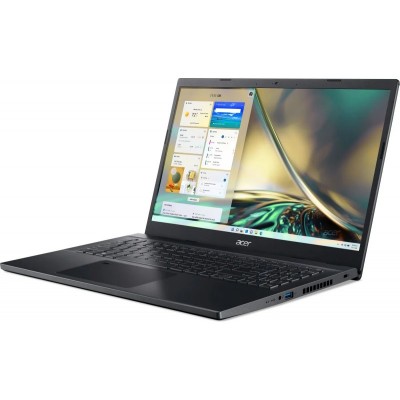 Ноутбук Acer Aspire 7 A715-76G 15.6&quot; FHD IPS, Intel i5-12450H, 16GB, F512GB, NVD3050-4, Lin, чорний