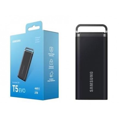 Портативний SSD Samsung 2TB USB 3.2 Gen 1 Type-C T5EVO Shield