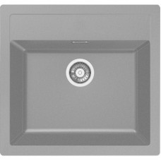 Мийка кухонна Franke Sirius тектонайт, прямокут., без крила, 560х530х200мм, чаша - 1, врізна, сірий граніт Мийка кухонна Franke Sirius тектонайт, прямокут., без крила, 560х530х200мм, чаша - 1, врізна, сірий граніт
