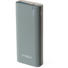 Батарея універсальна Vinga 10000 mAh soft touch dark grey (BTPB3810QCRODG) Батарея універсальна Vinga 10000 mAh soft touch dark grey (BTPB3810QCRODG)