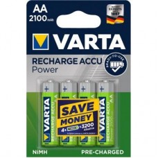 Акумулятор Varta AA Long Life Accu 2100mAh * 4 NI-MH (READY 2 USE) (56706101404) Акумулятор Varta AA Long Life Accu 2100mAh * 4 NI-MH (READY 2 USE) (56706101404)