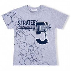 Футболка дитяча Breeze "STRATEGY" (10152-134B-gray) Футболка дитяча Breeze "STRATEGY" (10152-134B-gray)