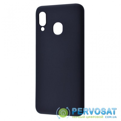 Чехол для моб. телефона WAVE Colorful Case (TPU) Samsung Galaxy A20/A30 black (23622/black)