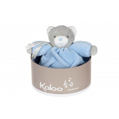 М'яка музична іграшка Kaloo Plume Ведмедик блакитний 18 см в коробці K962313