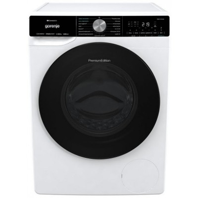 Пральна машина Gorenje фронтальна, 10,5кг, 1400, A+++, 60см, дисплей, інвертор, пара, Wi-Fi, білий