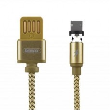 Дата кабель USB 2.0 AM to Micro 5P 1.0m Gravity series Magnetic gold Remax (RC-095M-GOLD) Дата кабель USB 2.0 AM to Micro 5P 1.0m Gravity series Magnetic gold Remax (RC-095M-GOLD)