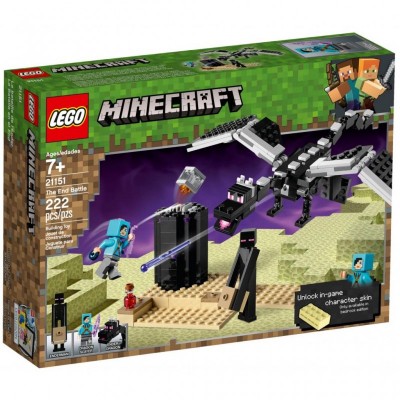 Конструктор LEGO MINECRAFT Последняя битва 222 детали (21151)