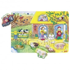 Пазл-вкладиш goki Ферма Пазл-вкладиш goki Ферма