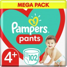 Підгузок Pampers трусики Pants Maxi Розмір 4+ (9-15 кг) 102 шт. (8006540069479) Підгузок Pampers трусики Pants Maxi Розмір 4+ (9-15 кг) 102 шт. (8006540069479)