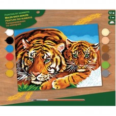 Набір для творчості Sequin Art PAINTING BY NUMBERS SENIOR Тигри SA1039 Набір для творчості Sequin Art PAINTING BY NUMBERS SENIOR Тигри SA1039