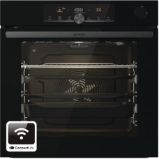 Духова шафа Gorenje електрична, 77л, A+, пара, дисплей, Wi-Fi керування, піроліз, готув. на різн рівнях, чорний Духова шафа Gorenje електрична, 77л, A+, пара, дисплей, Wi-Fi керування, піроліз, готув. на різн рівнях, чорний
