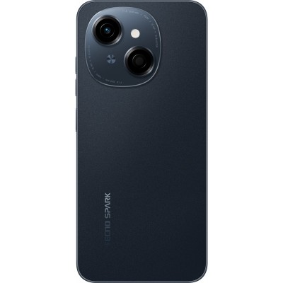 Смартфон TECNO Spark Go 1 (KL4) 6.67" 3/128ГБ, 2SIM, 5000мА•год, Startrail Black