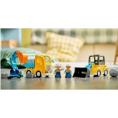 Конструктор LEGO DUPLO Town 3-в-1 Будівельна техніка
