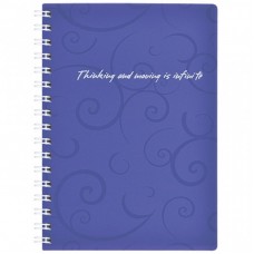 Блокнот Buromax spiral side, А6, 80sheets, Barocco, square, violet (BM.2589-607) Блокнот Buromax spiral side, А6, 80sheets, Barocco, square, violet (BM.2589-607)