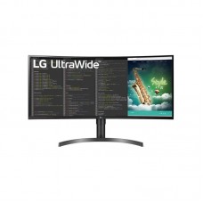Монітор LG 35" 35WN75C-B 2xHDMI, DP, USB-C, MM, VA, 3440x1440, 21:9, sRGB 99%, CURVED, FreeSync, HAS, HDR10