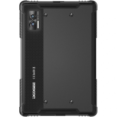 Планшет Doogee R08 10.1" 6ГБ, 256ГБ, LTE, 7680мА•год, Android, чорний