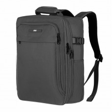 Рюкзак дорожній 2Е Trek, Cabin size, поліестр, EXP, 17/23л, з відсіком для ноутбука 16", сірий Рюкзак дорожній 2Е Trek, Cabin size, поліестр, EXP, 17/23л, з відсіком для ноутбука 16", сірий