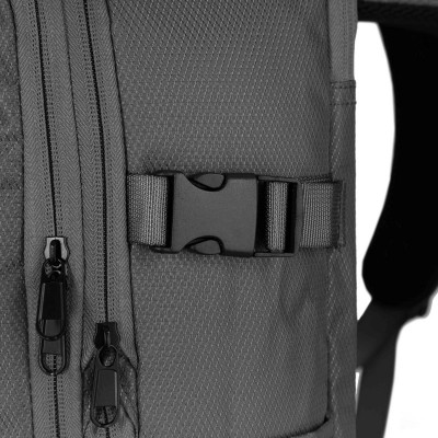Рюкзак дорожній 2Е Trek, Cabin size, поліестр, EXP, 17/23л, з відсіком для ноутбука 16", сірий Рюкзак дорожній 2Е Trek, Cabin size, поліестр, EXP, 17/23л, з відсіком для ноутбука 16", сірий