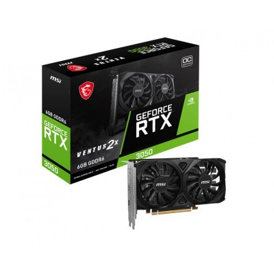 Відеокарта MSI GeForce RTX 3050 6GB GDDR6 VENTUS 2X E OC