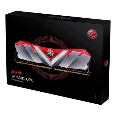 Модуль пам'яті для комп'ютера DDR4 8GB 3200 MHz XPG Gammix D30 Red ADATA (AX4U320038G16-SR30)