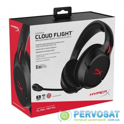 Наушники HyperX Cloud Flight Wireless Gaming Headset for PC/PS4 Black (HX-HSCF-BK/EM)