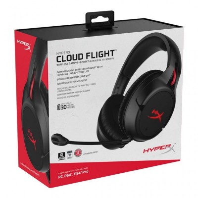 Наушники HyperX Cloud Flight Wireless Gaming Headset for PC/PS4 Black (HX-HSCF-BK/EM)