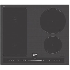 Вбудовувана індукційна варильна поверхня Beko HII64500FHTZG - Ш-60см./4 зони/зона розширения/слайдер/графіт Вбудовувана індукційна варильна поверхня Beko HII64500FHTZG - Ш-60см./4 зони/зона розширения/слайдер/графіт