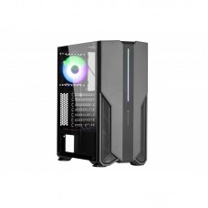 Корпус 2E GAMING FORTIS G3405, без БЖ, 1xUSB 3.0, 2xUSB 2.0, 1x120mm ARGB fan, ARGB strip, TG Side Panel, ATX, Black