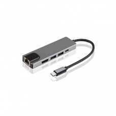 Концентратор XoKo AC-500 Type-C to RJ45+HDMI+2xUSB 3.0 (XK-AC500-SL) Концентратор XoKo AC-500 Type-C to RJ45+HDMI+2xUSB 3.0 (XK-AC500-SL)